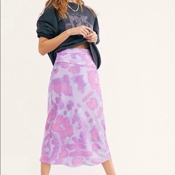 🍹 NWT Free People midi skirt - Picture 1 of 6
